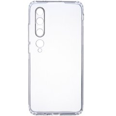 Чехол GETMAN Transparent 1,0 mm для Xiaomi Mi 10 / Mi 10 Pro, Бесцветный (прозрачный)