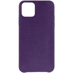 Кожаный чехол AHIMSA PU Leather Case (A) для Apple iPhone 12 Pro / 12 (6.1"), Фиолетовый
