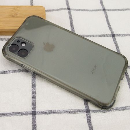 TPU чехол Ease Glossy Full Camera для Apple iPhone 12 (6.1"), Черный
