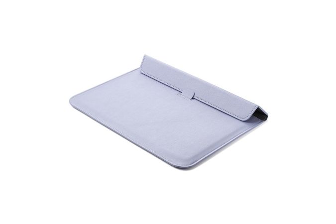 Чехол-конверт-подставка Leather PU для MacBook 13.3" Сиреневый