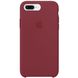 Чохол Silicone Case для iPhone 7 Plus 8 Plus Бордовий - Maroon