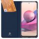 Чехол-книжка Dux Ducis с карманом для визиток для Xiaomi Redmi Note 10 Pro / 10 Pro Max, Синий