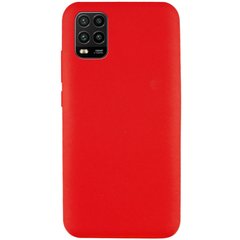 Чехол Silicone Cover Full without Logo (A) для Xiaomi Mi 10 Lite, Красный / Red