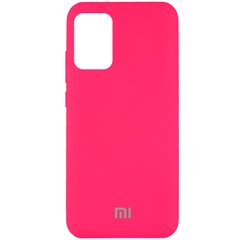 Чехол Silicone Cover Full Protective (AA) для Xiaomi Redmi Note 10 Pro / 10 Pro Max, Розовый / Barbie pink