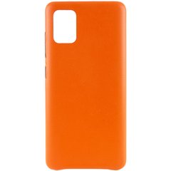 Кожаный чехол AHIMSA PU Leather Case (A) для Samsung Galaxy A31, Оранжевый