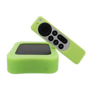 Силіконовий набір чохлів для Apple TV 4K 2022 / 3-го покоління (Apple TV 7), Green