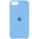 Чехол Silicone Case для iPhone 7 | 8 | SE 2020 Голубой - Cornflower
