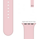 Ремінець BlackPink Силіконовий для Apple Watch 38/40mm Розмір L Світло-рожевий