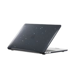 Чехол для MacBook Air 13" (2018 - 2020 | M1 | A1932 | A2337) с блестками Черный