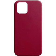 Силиконовый чехол Candy для Apple iPhone 12 Pro / 12 (6.1"), Бордовый