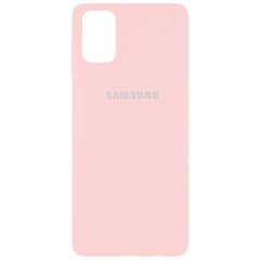 Чехол Silicone Cover Full Protective (AA) для Samsung Galaxy M51, Розовый / Peach