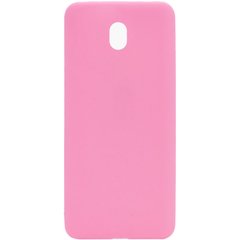 Силиконовый чехол Candy для Samsung J730 Galaxy J7 (2017), Розовый