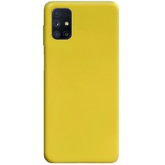 Силиконовый чехол Candy для Samsung Galaxy M51, Желтый