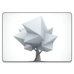 Чехол-накладка на Macbook LowPoly №35