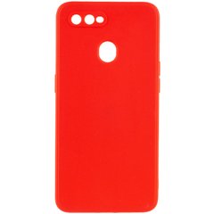 Силиконовый чехол Candy Full Camera для Oppo A5s / Oppo A12, Красный / Red