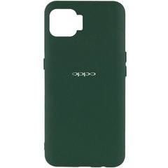 Чехол Silicone Cover My Color Full Protective (A) для Oppo A73, Зеленый / Dark green