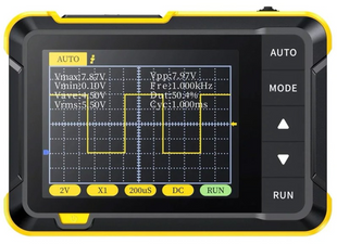 Портативний міні-осцилограф FNIRSI DSO152 200кГц з щупом
