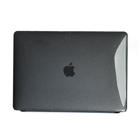 Чохол для MacBook Air 13" (2018 - 2020 | M1 | A1932 | A2337) з блискітками Чорний
