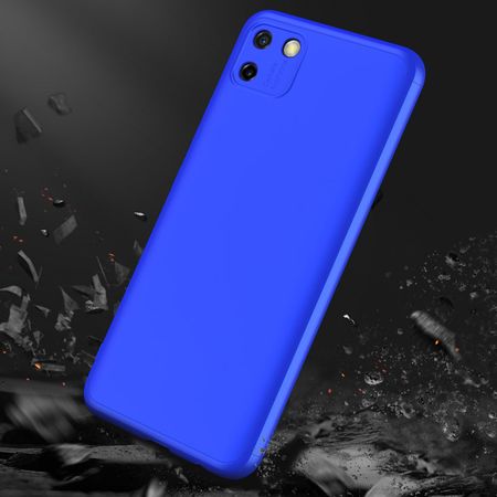 Пластиковая накладка GKK LikGus 360 градусов (opp) для Realme C11 (2020), Синий