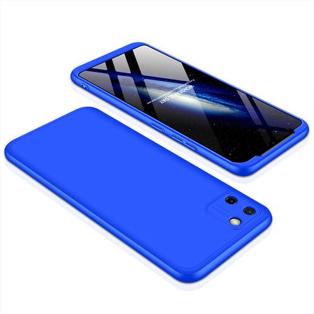 Пластиковая накладка GKK LikGus 360 градусов (opp) для Realme C11 (2020), Синий