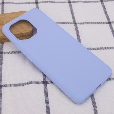 Силиконовый чехол Candy для Xiaomi Mi 11, Голубой / Lilac Blue