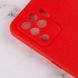 Силиконовый чехол Candy Full Camera для Oppo A94, Красный / Red