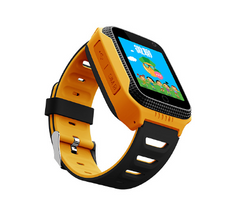 Дитячий розумний годинник з GPS трекеромSmart Watch Q529, Yellow