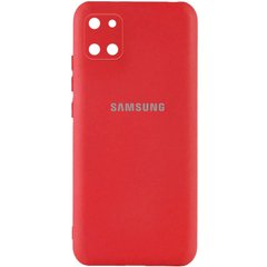 Чехол Silicone Cover My Color Full Camera (A) для Samsung Galaxy Note 10 Lite (A81), Красный / Red