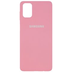 Чехол Silicone Cover Full Protective (AA) для Samsung Galaxy M51, Розовый / Pink