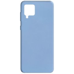 Силиконовый чехол Candy для Samsung Galaxy A42 5G, Голубой / Lilac Blue