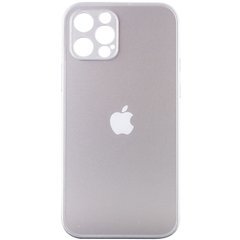 TPU+Glass чехол Matte Candy Full camera для Apple iPhone 12 Pro (6.1"), Белый