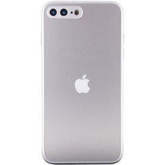 TPU+Glass чехол Matte Candy Full camera для Apple iPhone 7 plus / 8 plus (5.5"), Белый