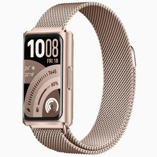 Міланський металевий ремінець для Huawei Band 11 / Band 11 Pro, gold
