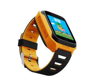 Детские умные часы с GPS трекеромSmart Watch Q529, Yellow