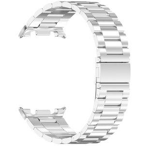 Металевий браслет із нержавіючої сталі для Samsung Galaxy Watch 8 40/44 мм та Watch 8 Classic 47 мм, срібний