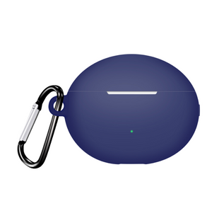 Силиконовый чехол для Huawei FreeBuds 5i + карабин, Blue