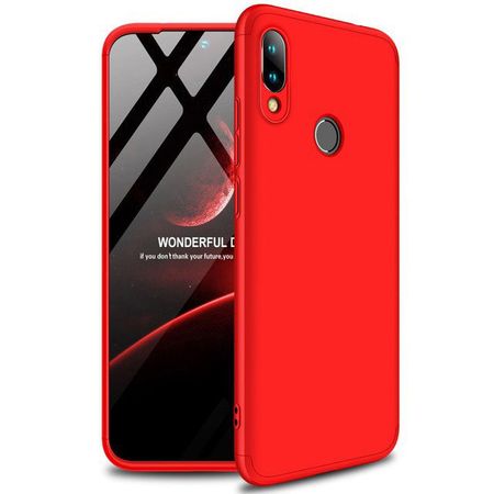 Пластиковая накладка GKK LikGus 360 градусов для Xiaomi Redmi 7, Красный
