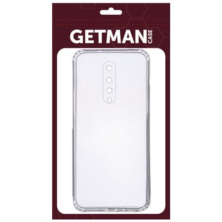 TPU чехол GETMAN Clear 1,0 mm для OnePlus 8, Бесцветный (прозрачный)