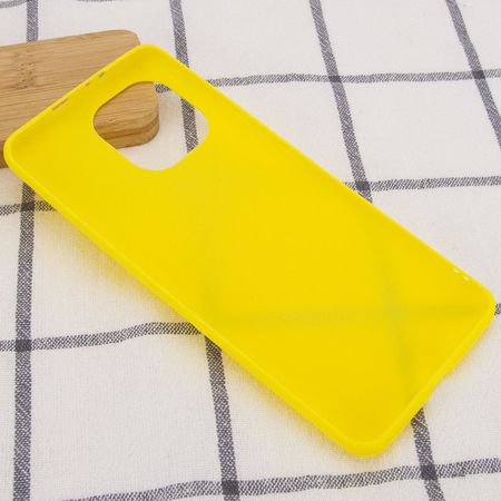 Силиконовый чехол Candy для Xiaomi Mi 11, Желтый