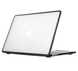 Чехол накладка c силиконовым бампером для Macbook Pro 13,3" A1989, A2159, A2251, A2289, A2338,Прозрачный + Черный бампер
