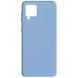 Силиконовый чехол Candy для Samsung Galaxy A42 5G, Голубой / Lilac Blue