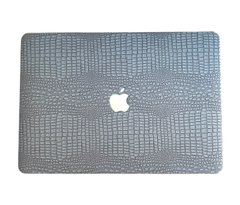 Чехол накладка кожаная на MacBook Pro 16.2 A2485 | A2780, Голубой
