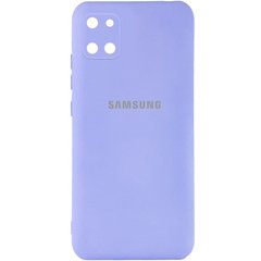 Чехол Silicone Cover My Color Full Camera (A) для Samsung Galaxy Note 10 Lite (A81), Сиреневый / Dasheen