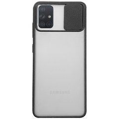 Чехол Camshield mate TPU со шторкой для камеры для Samsung Galaxy A51, Черный