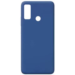 Чехол Silicone Cover Full without Logo (A) для Huawei P Smart (2020), Синий / Navy blue