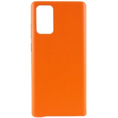 Кожаный чехол AHIMSA PU Leather Case (A) для Samsung Galaxy Note 20, Оранжевый