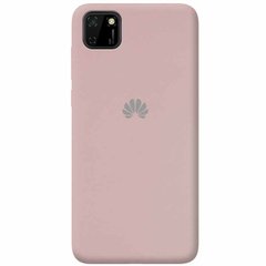 Чехол Silicone Cover Full Protective (AA) для Huawei Y5p, Розовый / Pink Sand