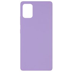 Чехол Silicone Cover Full without Logo (A) для Xiaomi Mi 10 Lite, Сиреневый / Dasheen