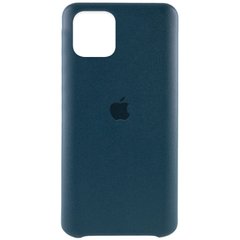 Кожаный чехол AHIMSA PU Leather Case Logo (A) для Apple iPhone 12 Pro Max (6.7"), Зеленый