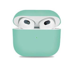 Силиконовый чехол для Apple AirPods 3, Ментоловый